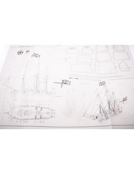 AMATI H.M.S. Bounty 1: 135 First step kit