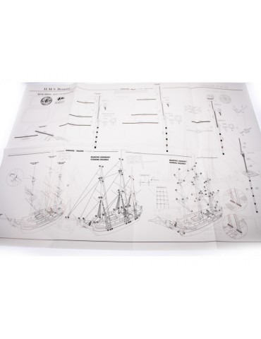 AMATI H.M.S. Bounty 1: 135 First step kit