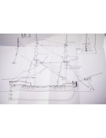CALDERCRAFT H.M Supply briga 1759 1:64 kit