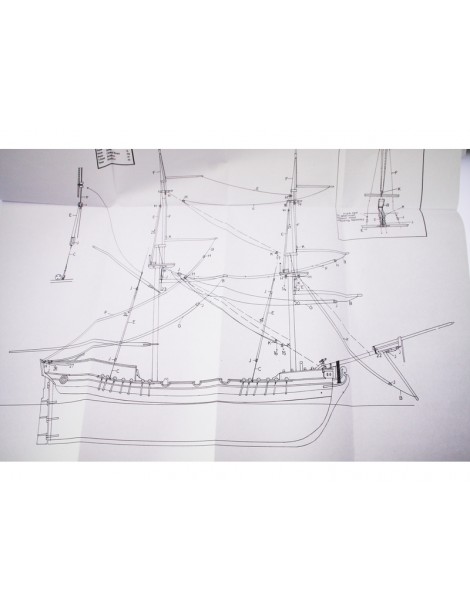 CALDERCRAFT H.M Supply briga 1759 1:64 kit