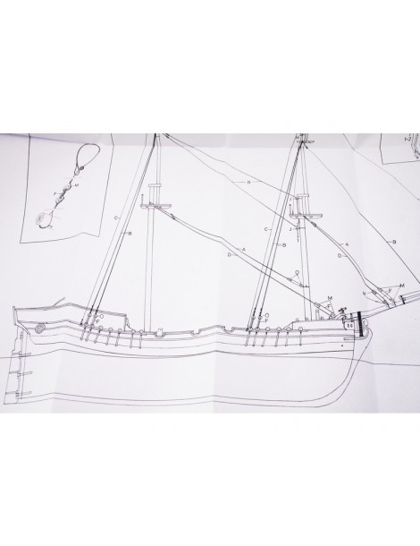 CALDERCRAFT H.M Supply briga 1759 1:64 kit
