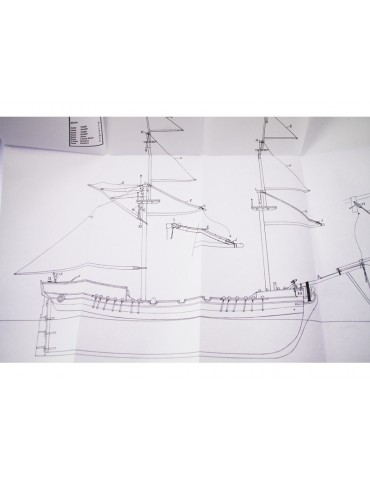 CALDERCRAFT H.M Supply briga 1759 1:64 kit