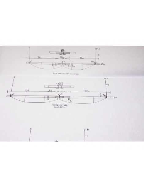 CALDERCRAFT H.M.S. Jalouse briga 1:64 kit