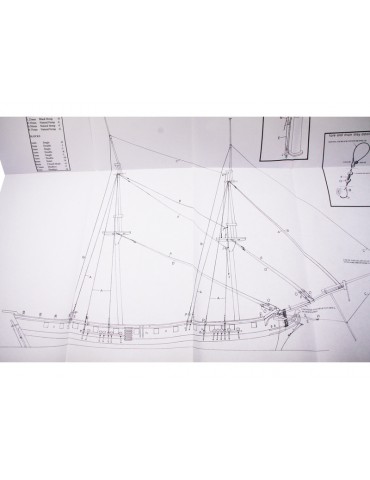 CALDERCRAFT H.M.S. Mars 1781 1:64 kit