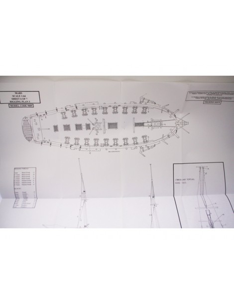 CALDERCRAFT H.M.S. Mars 1781 1:64 kit
