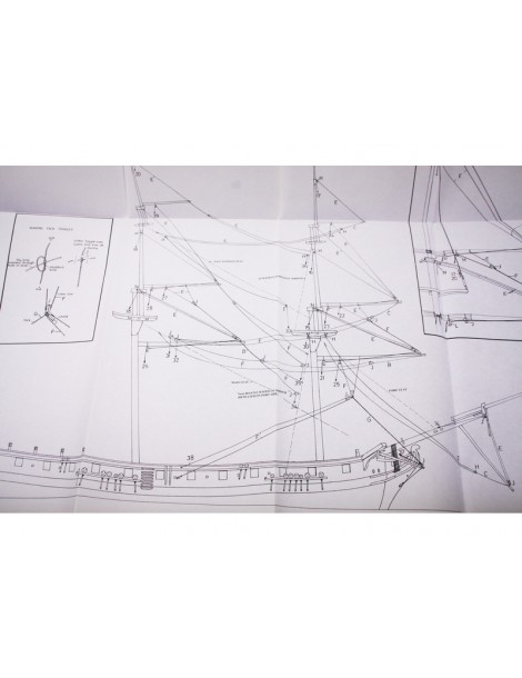 CALDERCRAFT H.M.S. Mars 1781 1:64 kit
