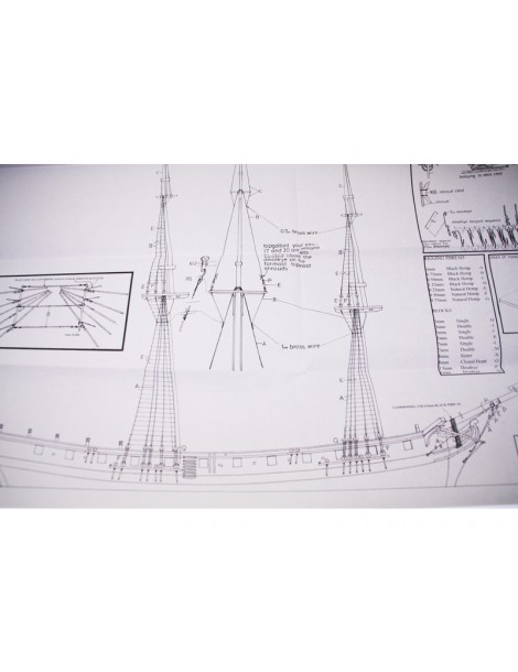 CALDERCRAFT H.M.S. Mars 1781 1:64 kit
