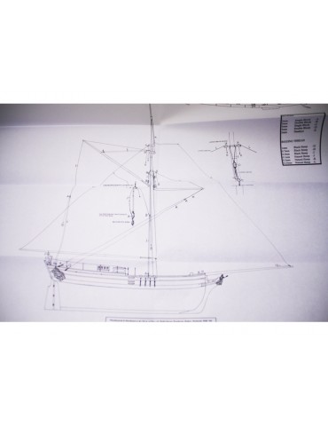 CALDERCRAFT H.M. Chatham 1660 1:64 kit