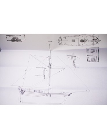 CALDERCRAFT H.M. Chatham 1660 1:64 kit