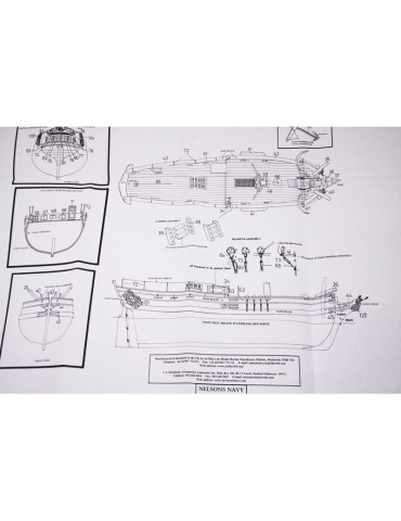 CALDERCRAFT H.M. Chatham 1660 1:64 kit