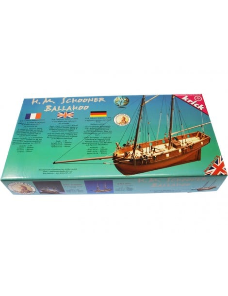 CALDERCRAFT H.M Ballahoo schuner 1803 1:64 kit