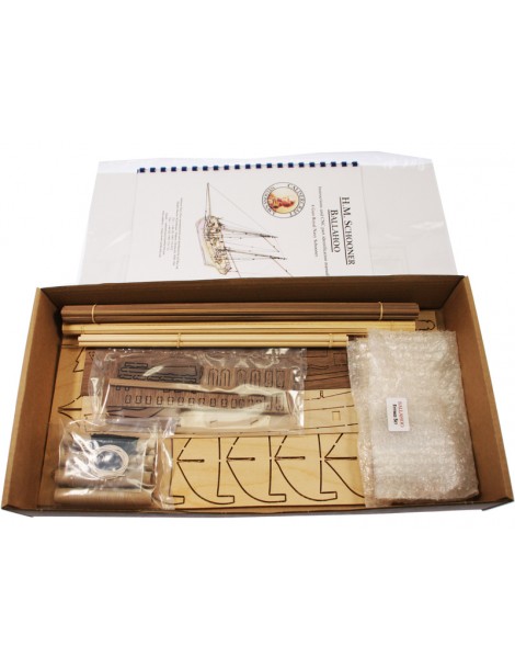 CALDERCRAFT H.M Ballahoo schuner 1803 1:64 kit