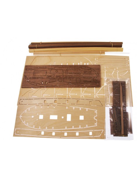 CALDERCRAFT H.M Ballahoo schuner 1803 1:64 kit