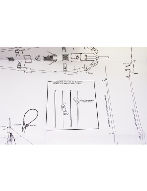 CALDERCRAFT H.M Ballahoo schuner 1803 1:64 kit