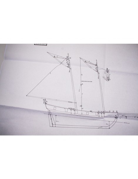 CALDERCRAFT H.M Ballahoo schuner 1803 1:64 kit