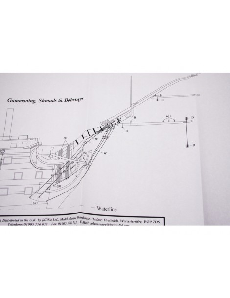 CALDERCRAFT H.M.S. Victory 1805 1:72 kit