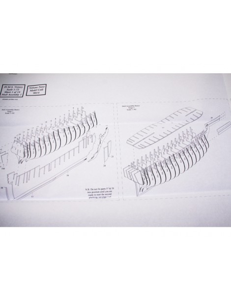 CALDERCRAFT H.M.S. Victory 1805 1:72 kit