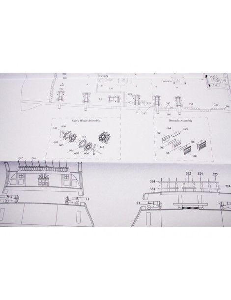 CALDERCRAFT H.M.S. Victory 1805 1:72 kit