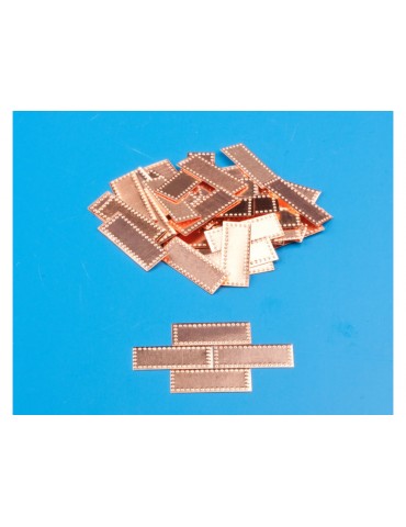 Copper Plates 6x17mm 1:72 (100)