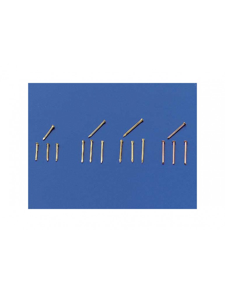 Brass nails 0.7x12mm (about 100 pcs)