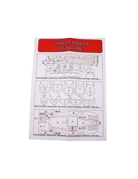 Mantua Model Santa Maria Le Piccole 1:100 kit