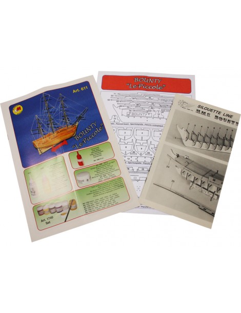 Mantua Model HMS Bounty Le Piccole 1:100 kit