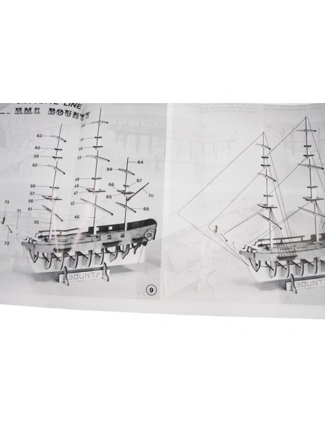 Mantua Model HMS Bounty Le Piccole 1:100 kit