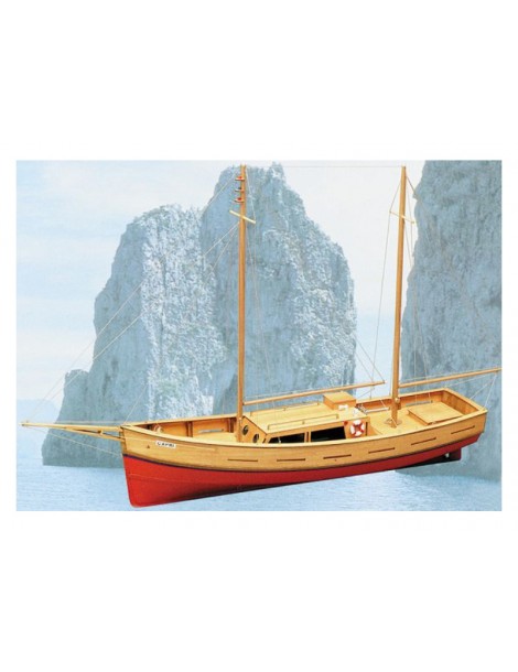 Mantua Model Sailboat Capri 1:35 kit