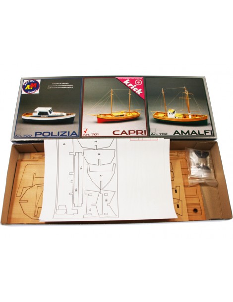 Mantua Model Sailboat Capri 1:35 kit
