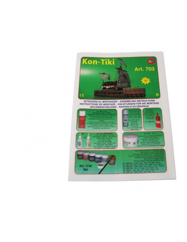 Mantua Model Kontiki 1:18 kit