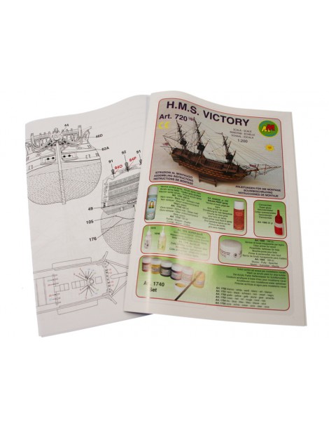 Mantua Model HMS Victory 1:200 kit
