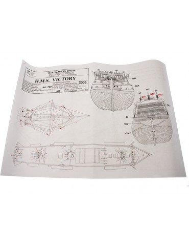 Mantua Model HMS Victory 1:200 kit