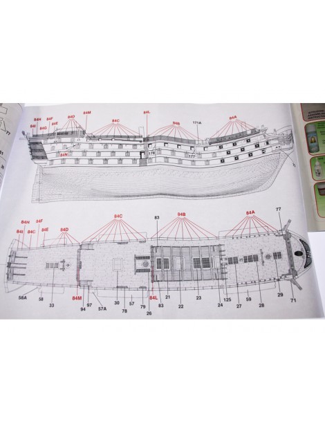Mantua Model HMS Victory 1:200 kit