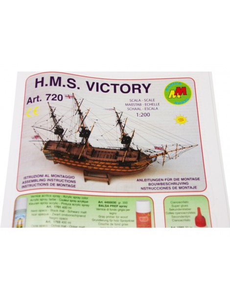 Mantua Model HMS Victory 1:200 kit