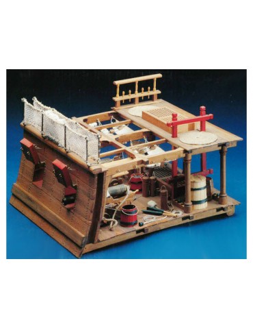 Mantua Model Cannon Deck Cut 1:23 kit