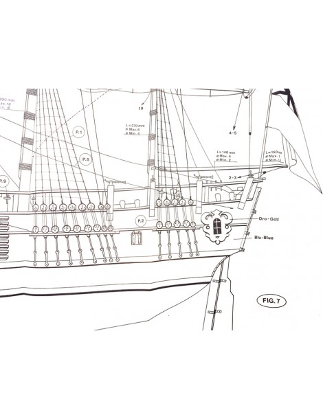 Mantua Model Endeavour 1:60 kit