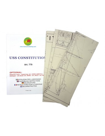 Mantua Model USS Constitution 1:98 kit
