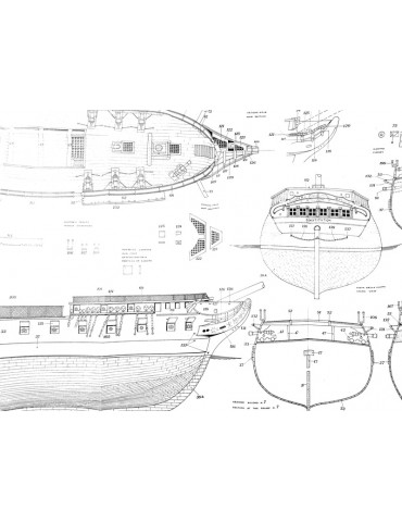 Mantua Model USS Constitution 1:98 kit