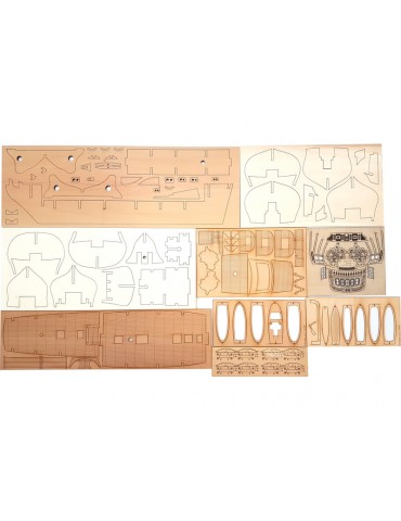 Mantua Model Peregrine Galley 1:60 kit