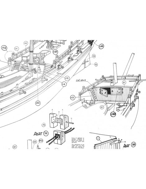 Mantua Model Peregrine Galley 1:60 kit