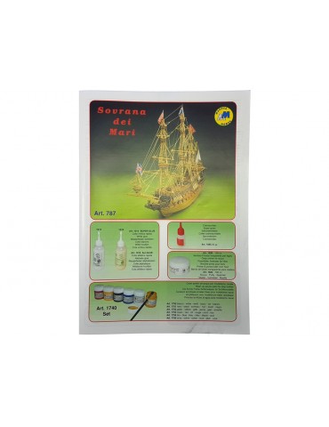 Mantua Model Sovereign of the Seas 1:78 kit