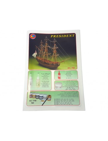 Mantua Model President 1:60 kit