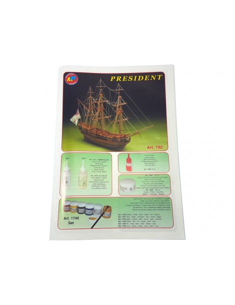Mantua Model President 1:60 kit