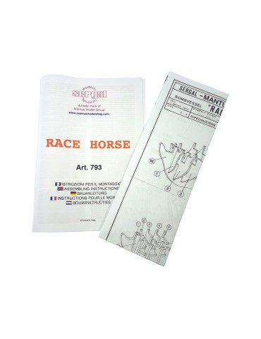 Mantua Model Race Horse 1:47 kit