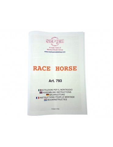 Mantua Model Race Horse 1:47 kit