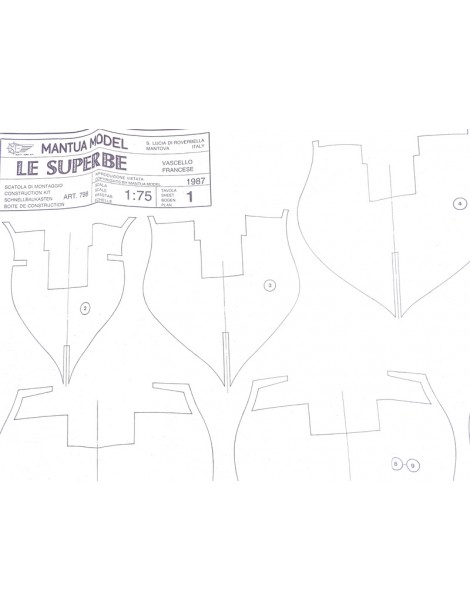 Mantua Model Le Superbe 1:75 kit