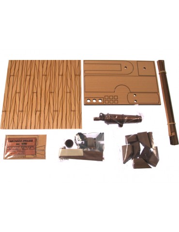 Mantua Model English cannon 1:17 kit