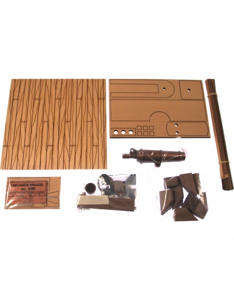Mantua Model English cannon 1:17 kit