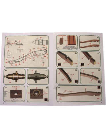 Mantua Model Tuscan cannon 1:17 kit