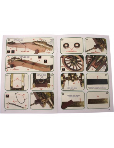 Mantua Model Tuscan cannon 1:17 kit
